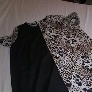 Asos Curve Color Block Dress